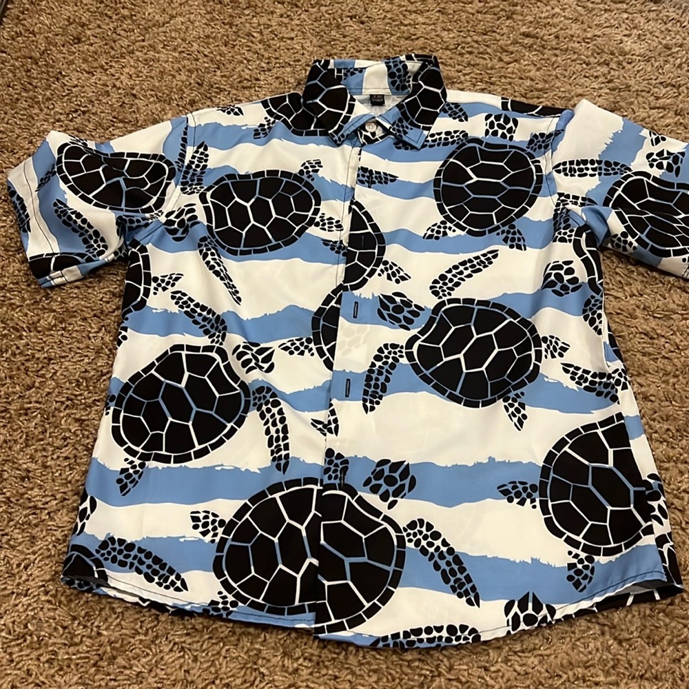 Youth boy Hawaiian shirt size 9/10